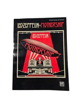 Led Zeppelin Mothership Authentic Guitar Tab Edition Sheet Music Book By Alfred